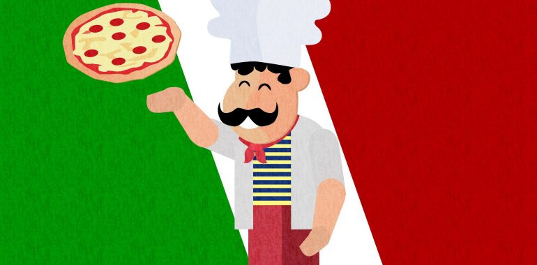 Pizza - italský národní pokrm
