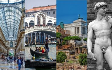 4 nejnavštěvovanější italská města