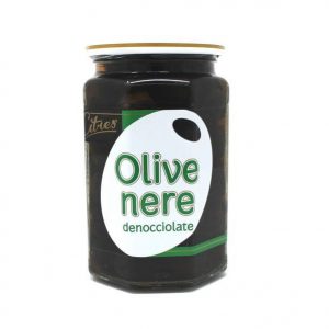 Olivy černé vypeckované v nálevu Citres
