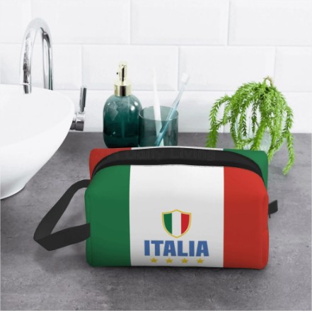 Kosmetická taštička v italských barvách Kosmetická taštička v italských barvách