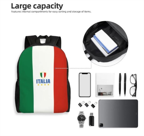 Batoh v italských barvách Batoh v italských barvách