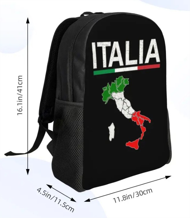 Batoh Italia s mapou Batoh Italia s mapou