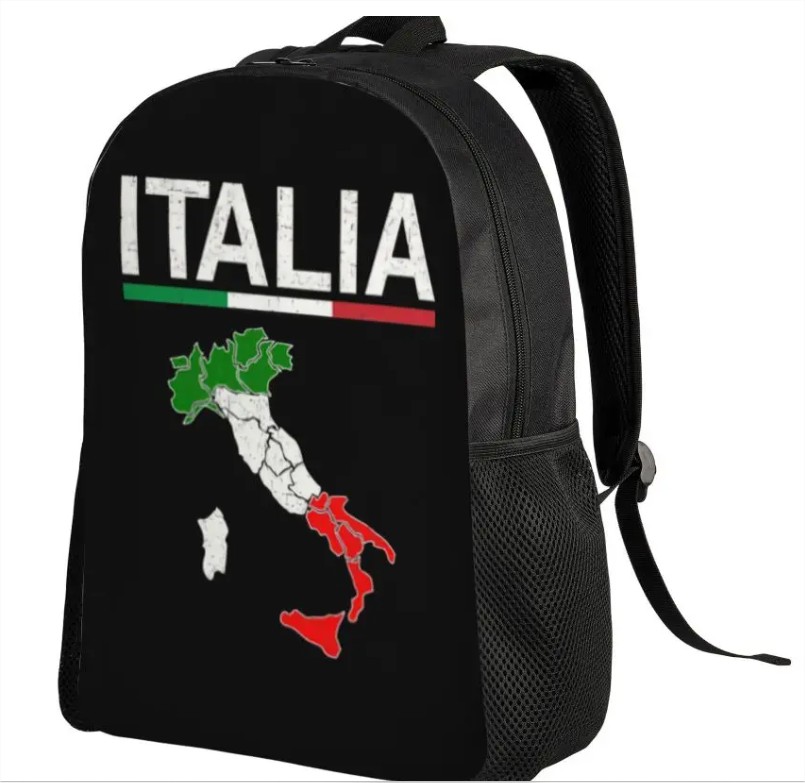 Batoh Italia s mapou Batoh Italia s mapou