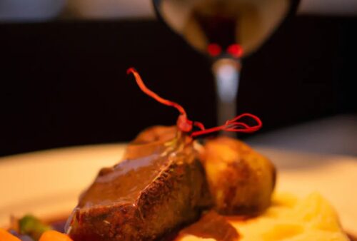 Maiale al vino rosso