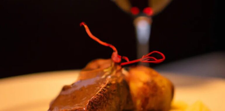 Maiale al vino rosso