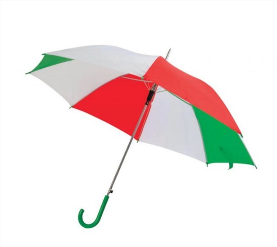 Deštník v italských barvách - vystřelovací Deštník v italských barvách - vystřelovací