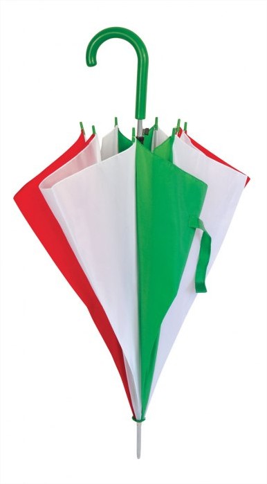 Deštník v italských barvách - vystřelovací Deštník v italských barvách - vystřelovací