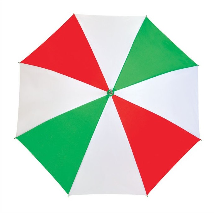 Deštník v italských barvách - vystřelovací Deštník v italských barvách - vystřelovací