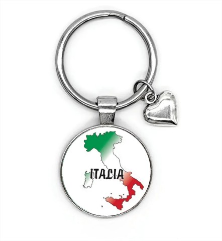 Klíčenka s mapou Itálie Klíčenka s mapou Itálie