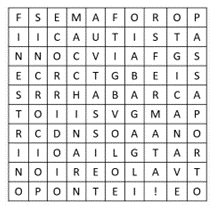 Osmisměrka - foglio di lavoro #1