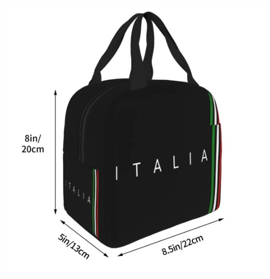Termo taška Italia černá Termo taška Italia černá
