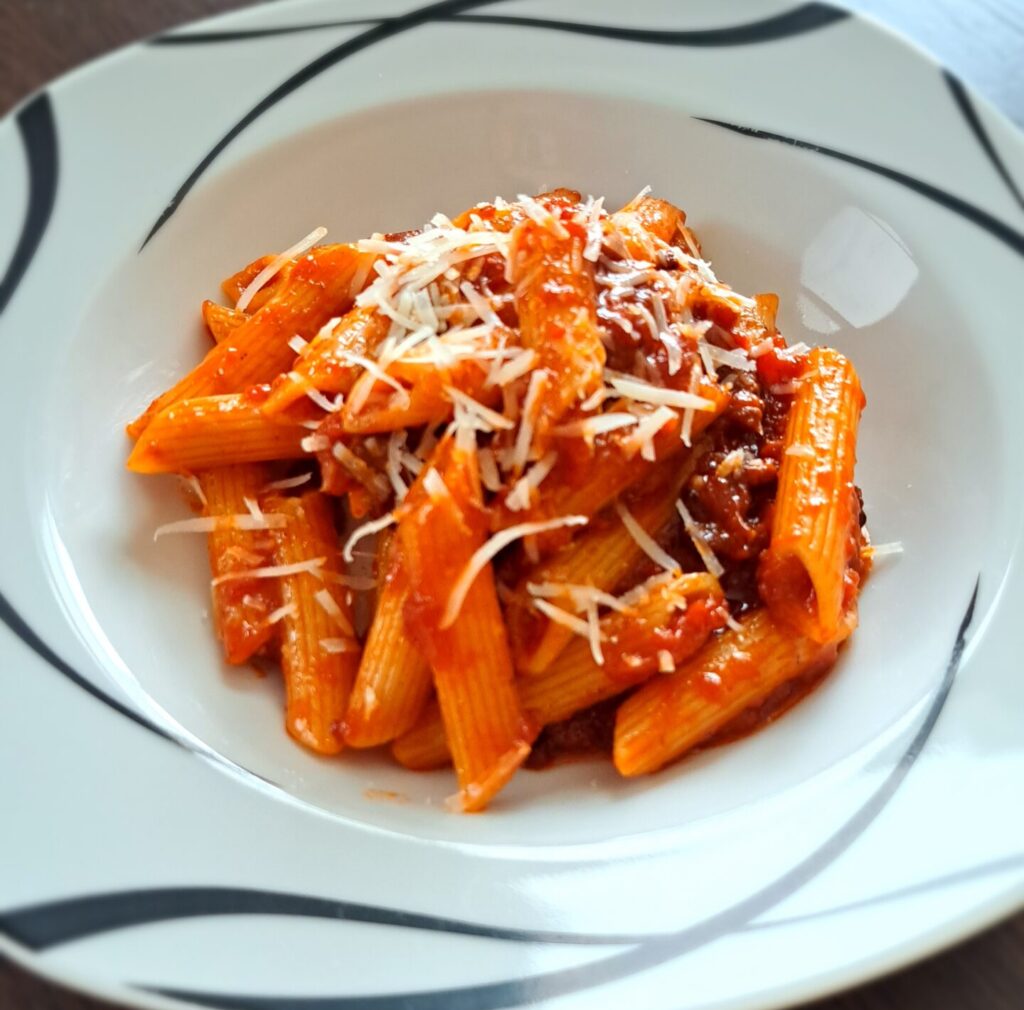 Penne all'amatriciana