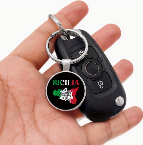 Klíčenka - Sicilia (trikolóra) Klíčenka - Sicilia (trikolóra)