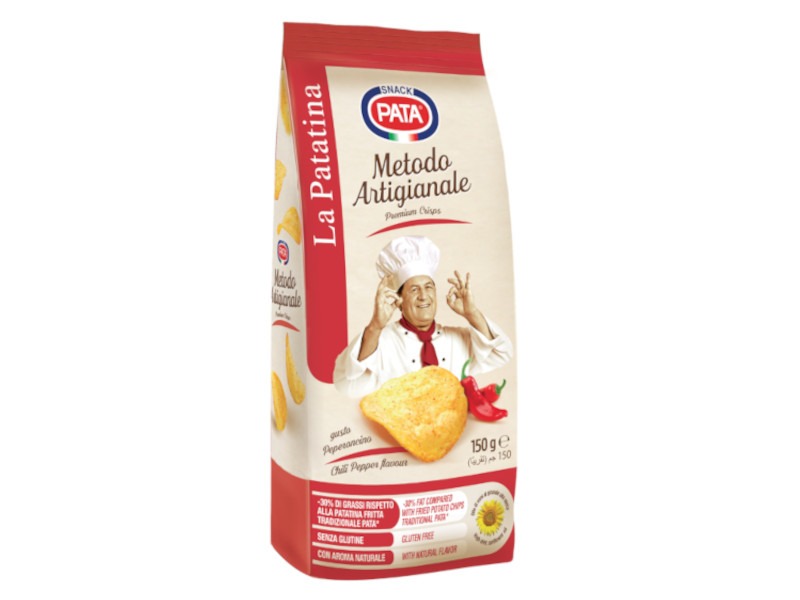 Brambůrky Pata s příchutí chilli Brambůrky Pata s příchutí chilli