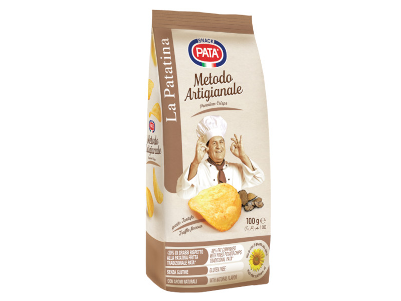 Brambůrky Pata s příchutí lanýžů Brambůrky Pata s příchutí lanýžů