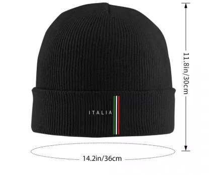 Zimní pletená čepice Italia Zimní pletená čepice Italia