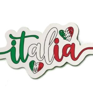 Samolepka - nápis Italia