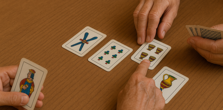 Italské karty a karetní hry
